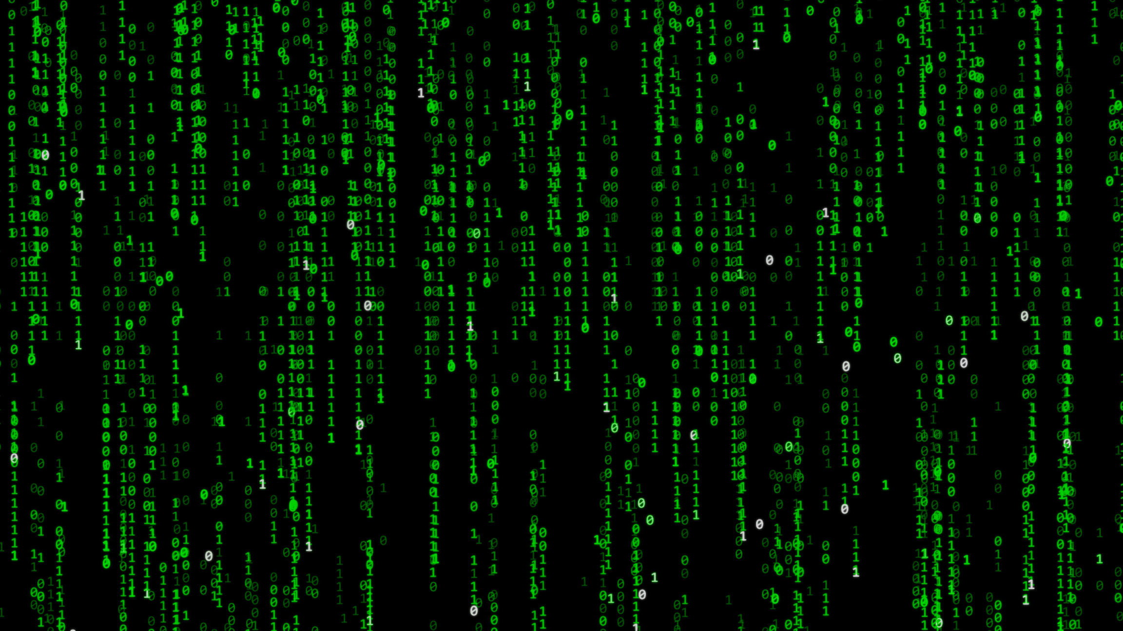 Matrix style code background